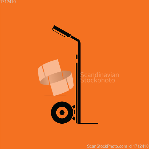 Image of Warehouse trolley icon