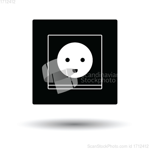 Image of Austria electrical socket icon