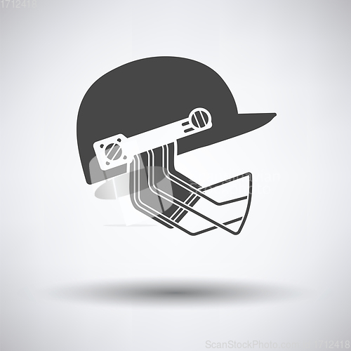 Image of Cricket helmet icon