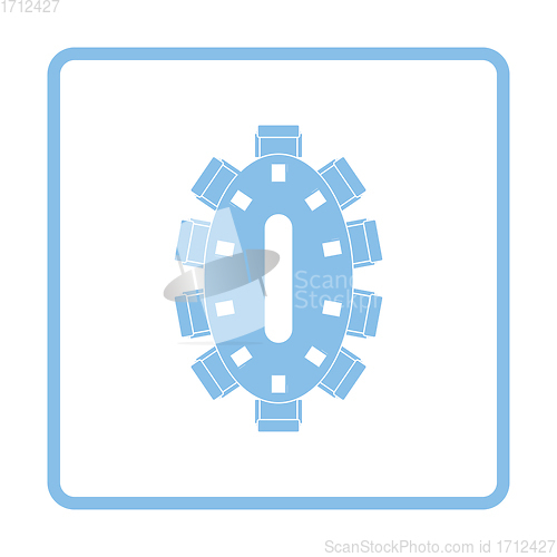 Image of Negotiating table icon