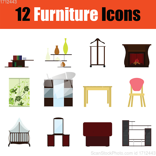 Image of Home furniture icon 