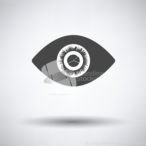 Image of Eye with market chart inside pupil icon