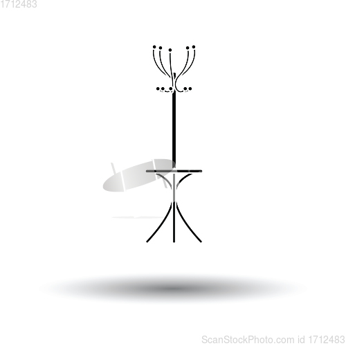 Image of Office coat stand icon