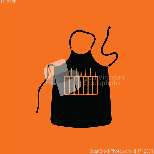 Image of Artist apron icon