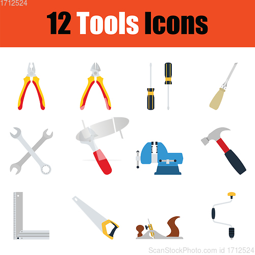 Image of Tools icon set