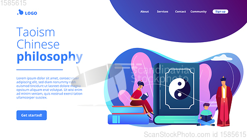 Image of Taoism concept landing page.