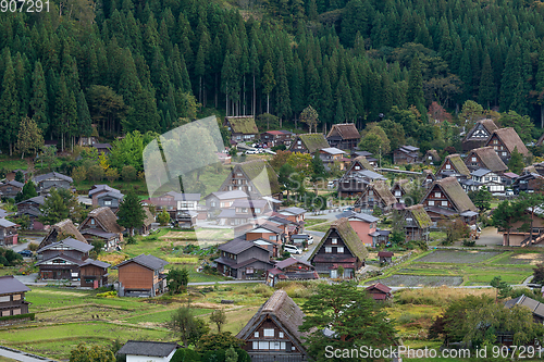 Image of Shirakawago village in Japan