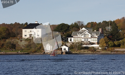 Image of House near the sea. 