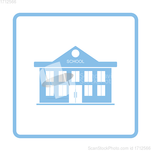 Image of School building icon