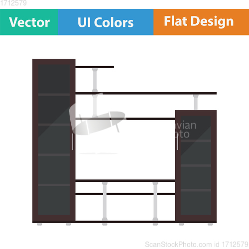 Image of Media furniture icon