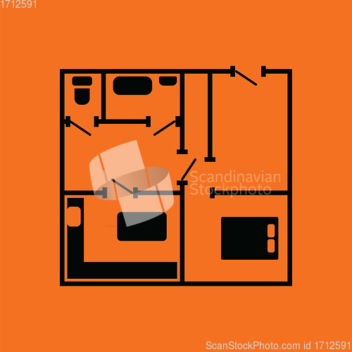 Image of Icon of apartment plan