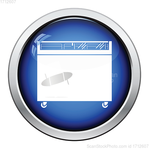 Image of Supermarket mobile freezer icon