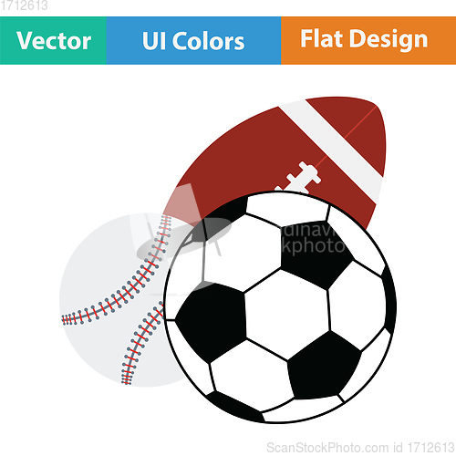 Image of Sport balls icon