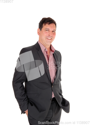 Image of Portrait image of successful business man 