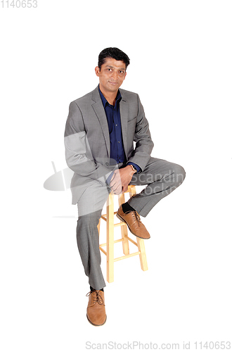 Image of A handsome Asian business man in a portrait