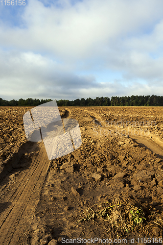 Image of plowed soil