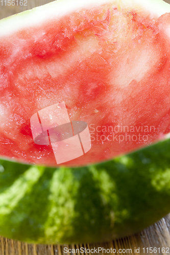 Image of green watermelon