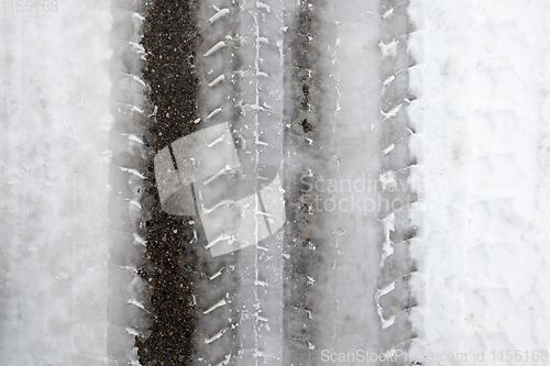 Image of Road under the snow