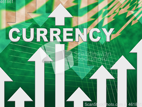 Image of Currency Graph Indicates Fx Trading And Exchange