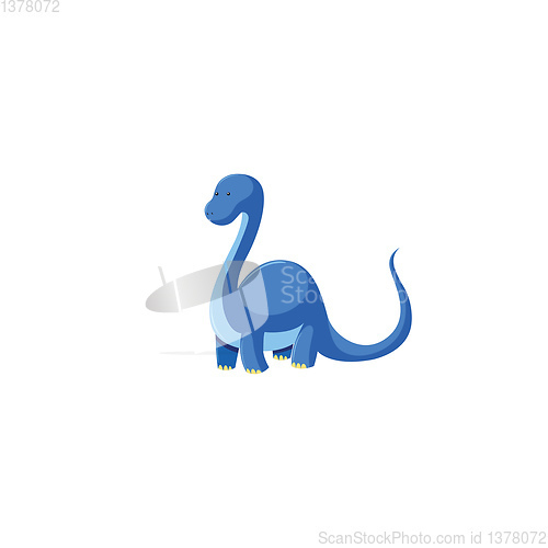 Image of Image of dinosaur, vector or color illustration.