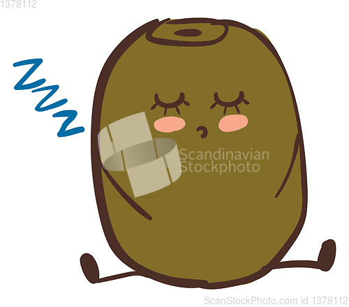 Image of Image of dead, vector or color illustration.