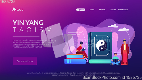 Image of Taoism concept landing page.