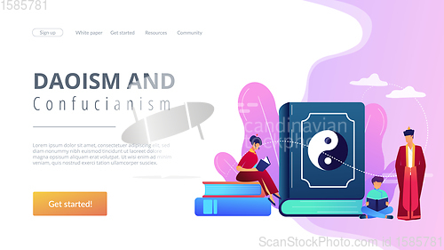 Image of Taoism concept landing page.