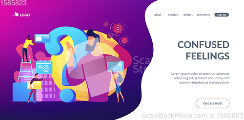 Image of Confusion concept landing page