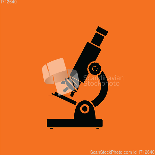 Image of School microscope icon