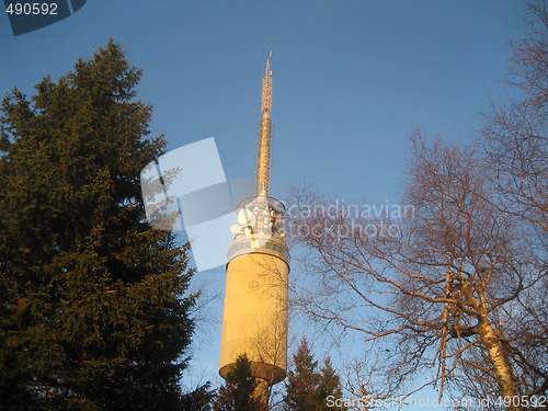 Image of Tryvann Television tower, Oslo, Norway