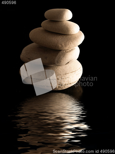 Image of Zen stones pile
