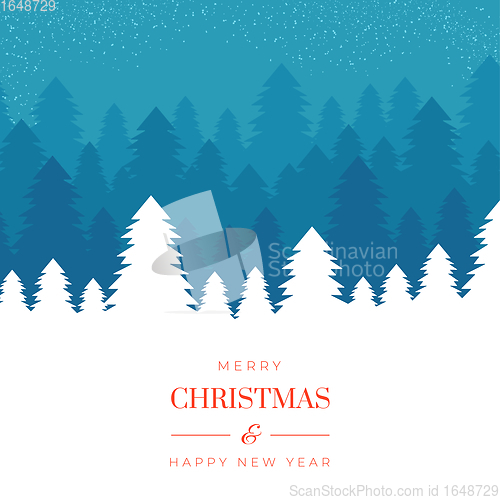 Image of Greeting card for ad. Concept of Christmas, 2021 New Year\'s, winter mood, holidays. Copyspace, postcard.