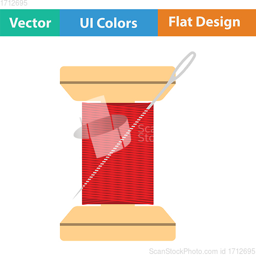 Image of Sewing reel with thread icon