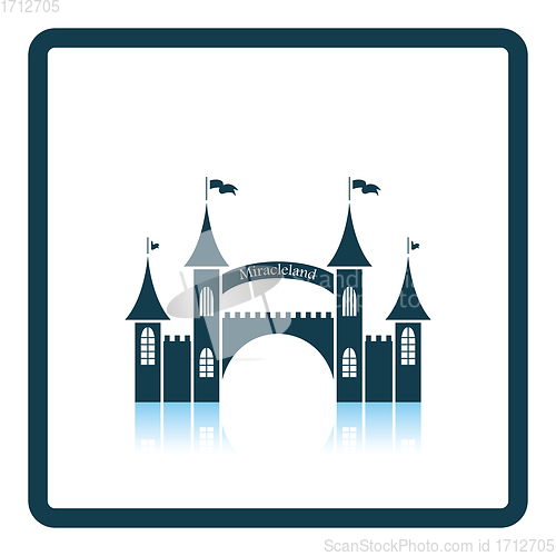 Image of Amusement park entrance icon