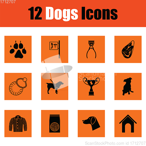 Image of Dogs icon set