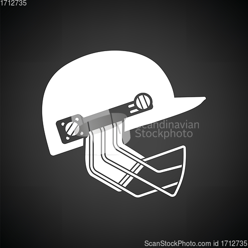 Image of Cricket helmet icon