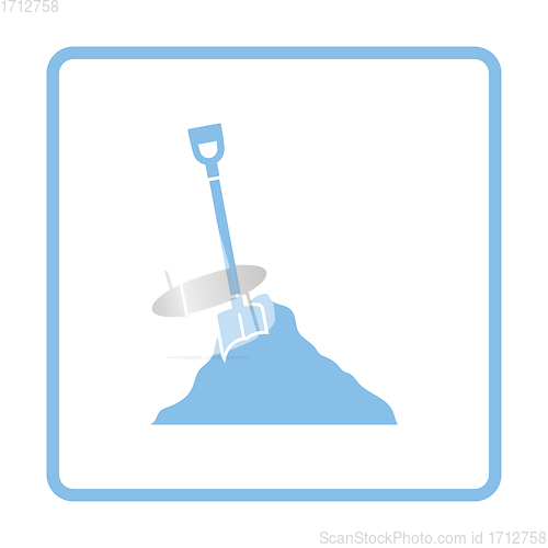 Image of Icon of Construction shovel and sand