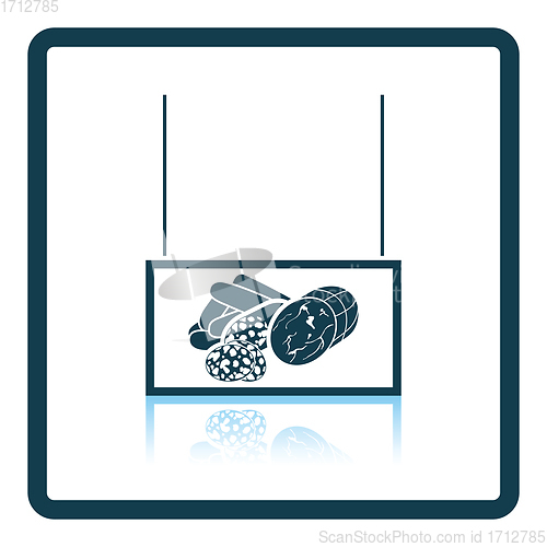 Image of Sausages market department icon