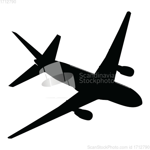 Image of Airplane silhouette