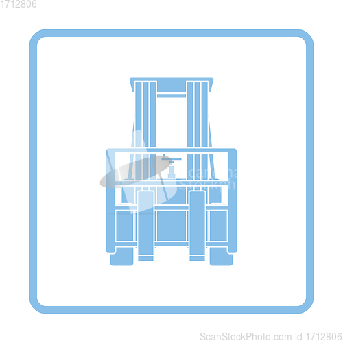 Image of Warehouse forklift icon