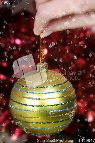 Image of Christmas decorations
