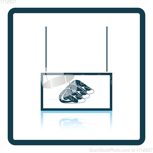 Image of Meat market department icon