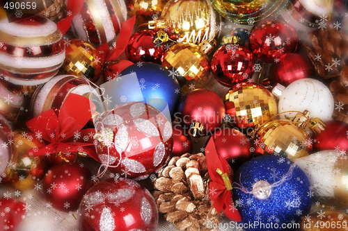 Image of Christmas decorations