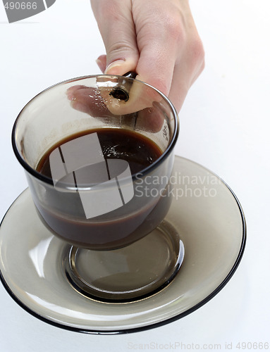 Image of Cup with coffee