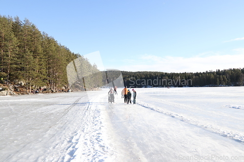 Image of Norwegian winter landscape