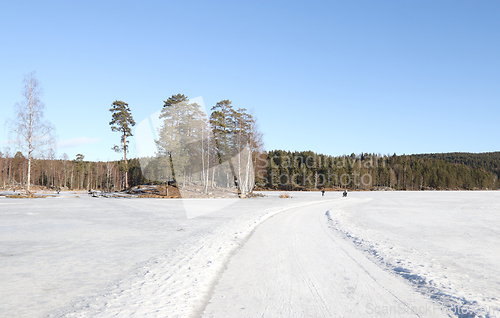 Image of Norwegian winter landscape