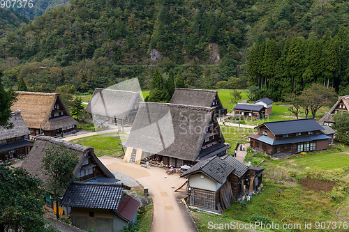 Image of Shirakawago village 