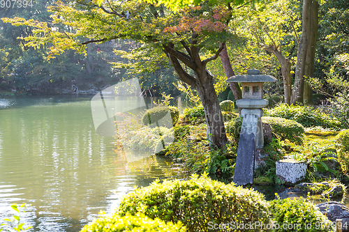 Image of Beautiful garden in Japanese