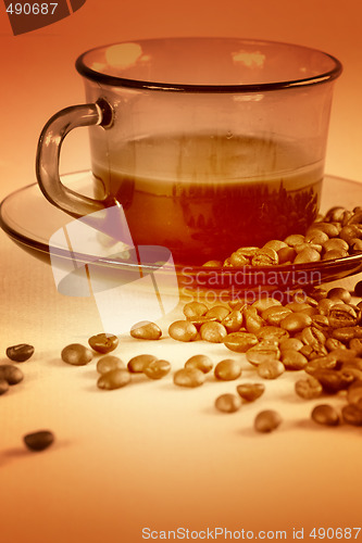 Image of Cup with coffee