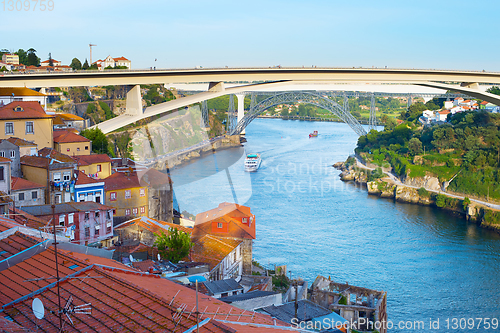 Image of Skyline Porto Infante Henrique Bridge